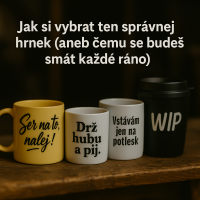 Jak si vybrat ten správnej hrnek (aneb čemu se budeš smát každé ráno)