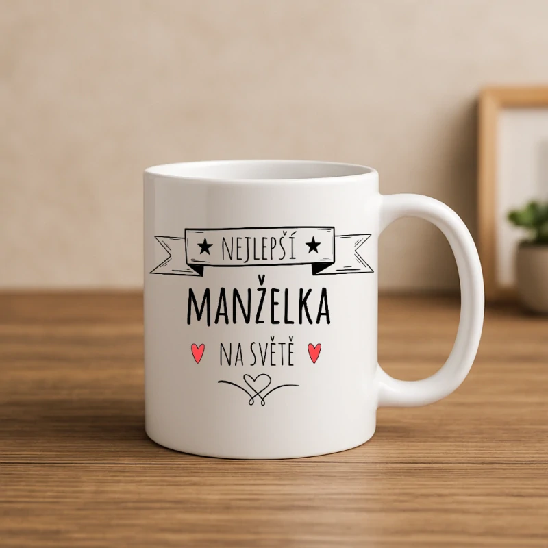 Hrnek - Nejlepší manželka na světě 2