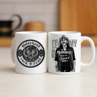 Rockový hrnek – Lemmy, král rock’n’rollu