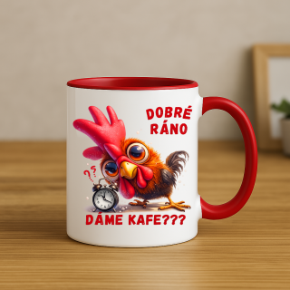 Hrnek – Dobré ráno. Dáme kafe???